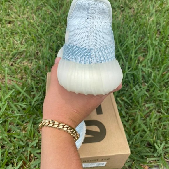 Yeezy Adidas Boost 350 V2 in Cloud White main image 6